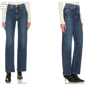AGOLDE Harper Mid Rise Relaxed Straight Jeans in Tempo Size 32